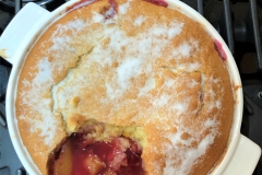sugar-baked-peach-melba-sponge